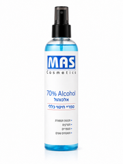 ספריי אלכוהול 70% מקצועי לחיטוי – MAS Cosmetics